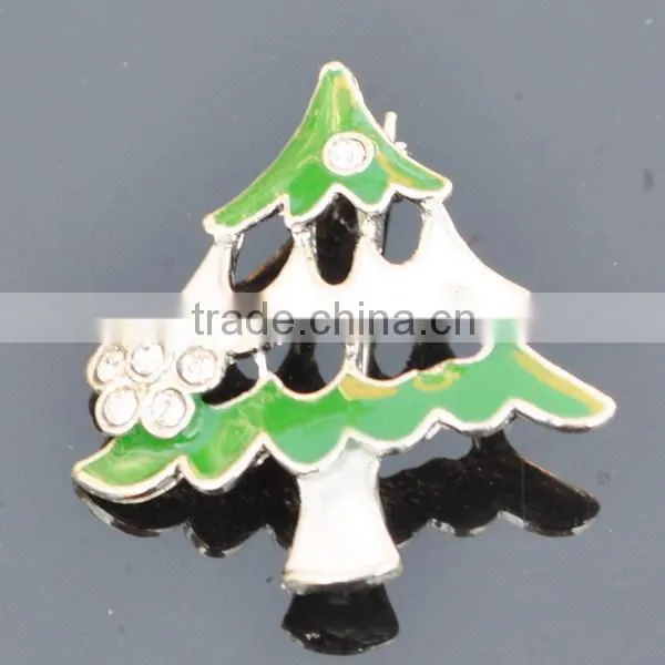 black and light yellow dots resin gem stud smily brooches