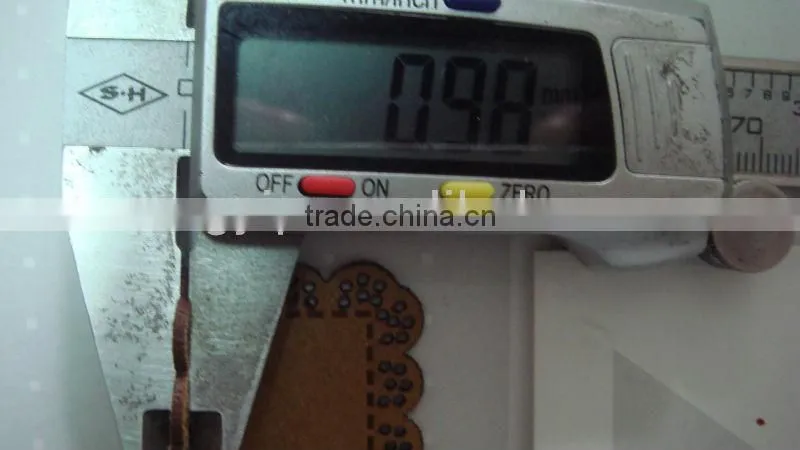 classical elegant leather label patch