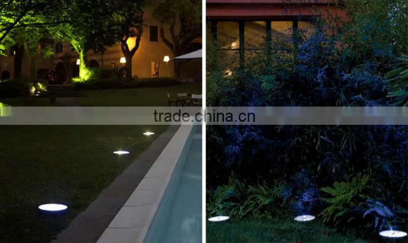 4W top seller recessed LED underground light RGB