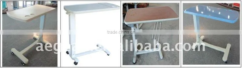 AG-OBT004 Hospital table plastic handle with spring