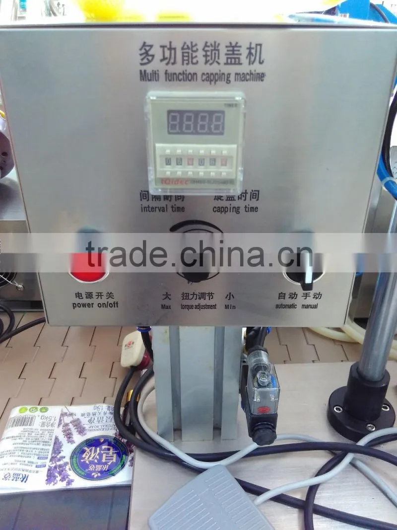 Durable Electric Driven Type and penumatic Type plastic screw caps capping machine