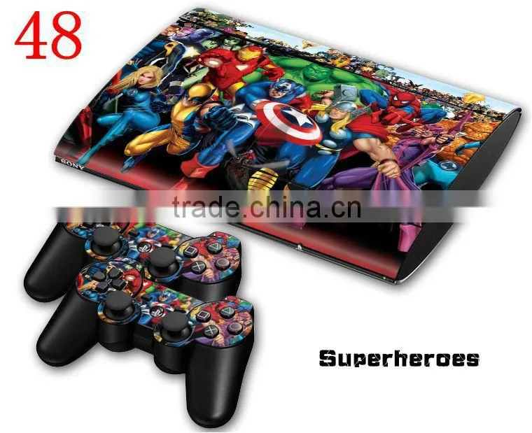 Made in China vinyl skin sticker for ps3 slim 4000 skin sticker