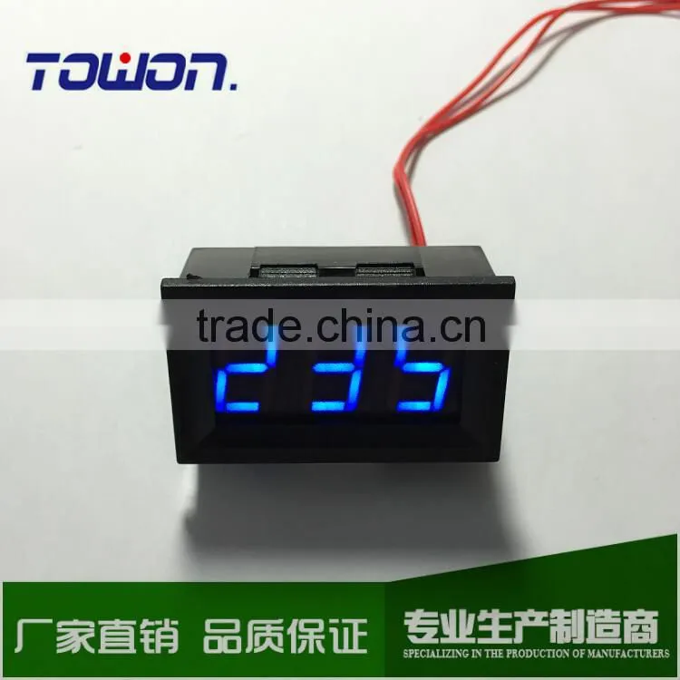 0.56" Red Green Blue LED Digital Voltmeter Volt Panel Meter Red color AC30-500V Voltage Panel Meter