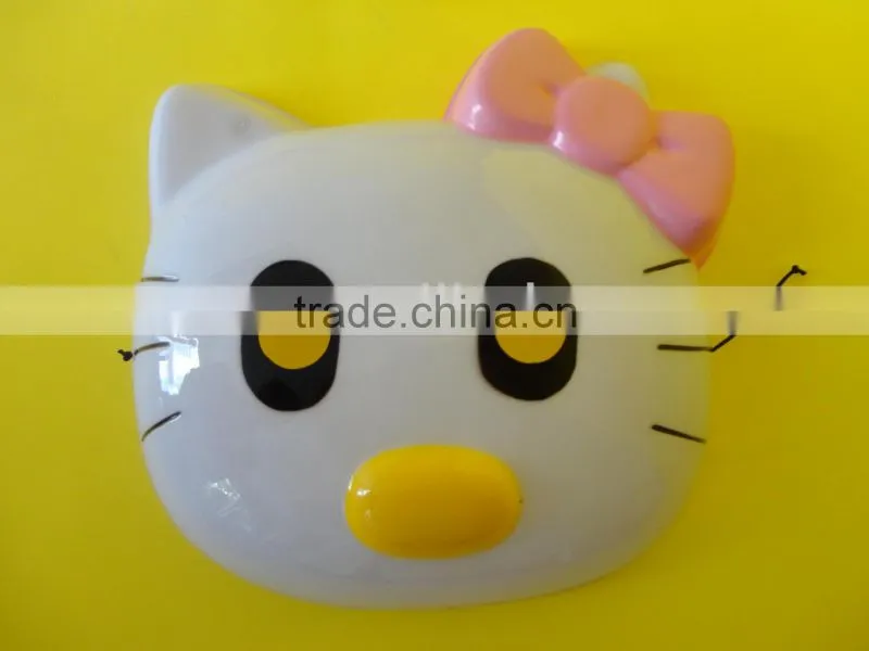China Manufacturer Kids Cartoon Animal Face Hello Kitty Mask