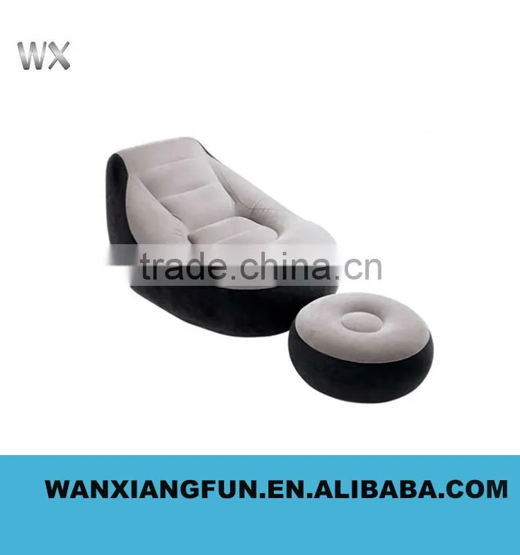 2016 new design inflatable plastic soft sofa and desk inflatable beach sofa inflatable adult chair