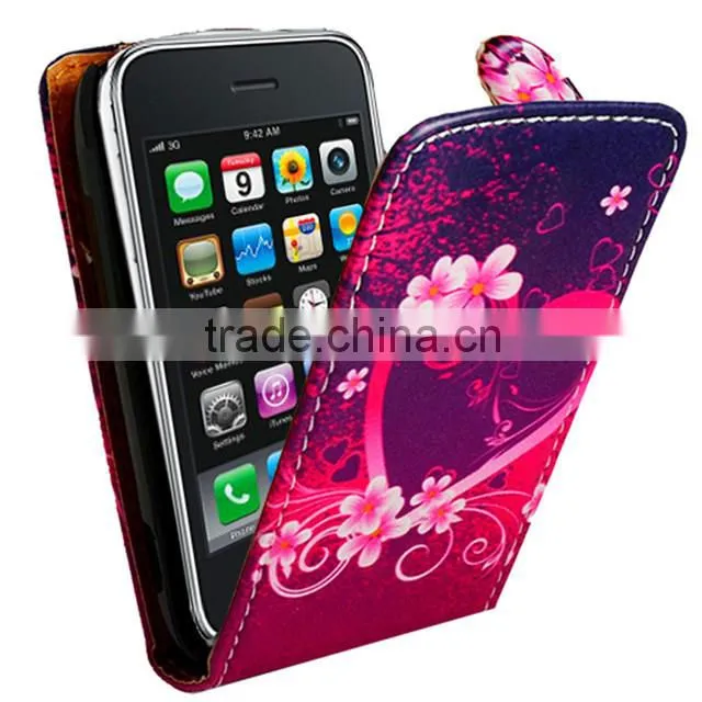 PRINTED PU MAGNETIC LEATHER CASE, FLIP LEATHER CASE FOR LG L FINO