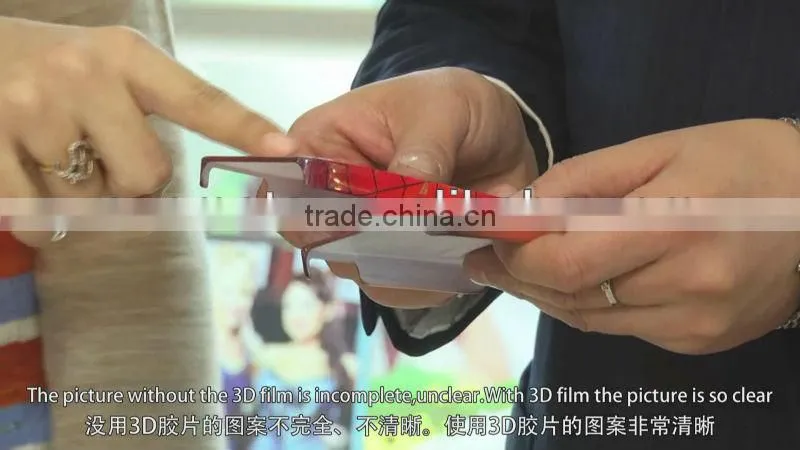 Sunmeta 3D sublimation film for phone case making