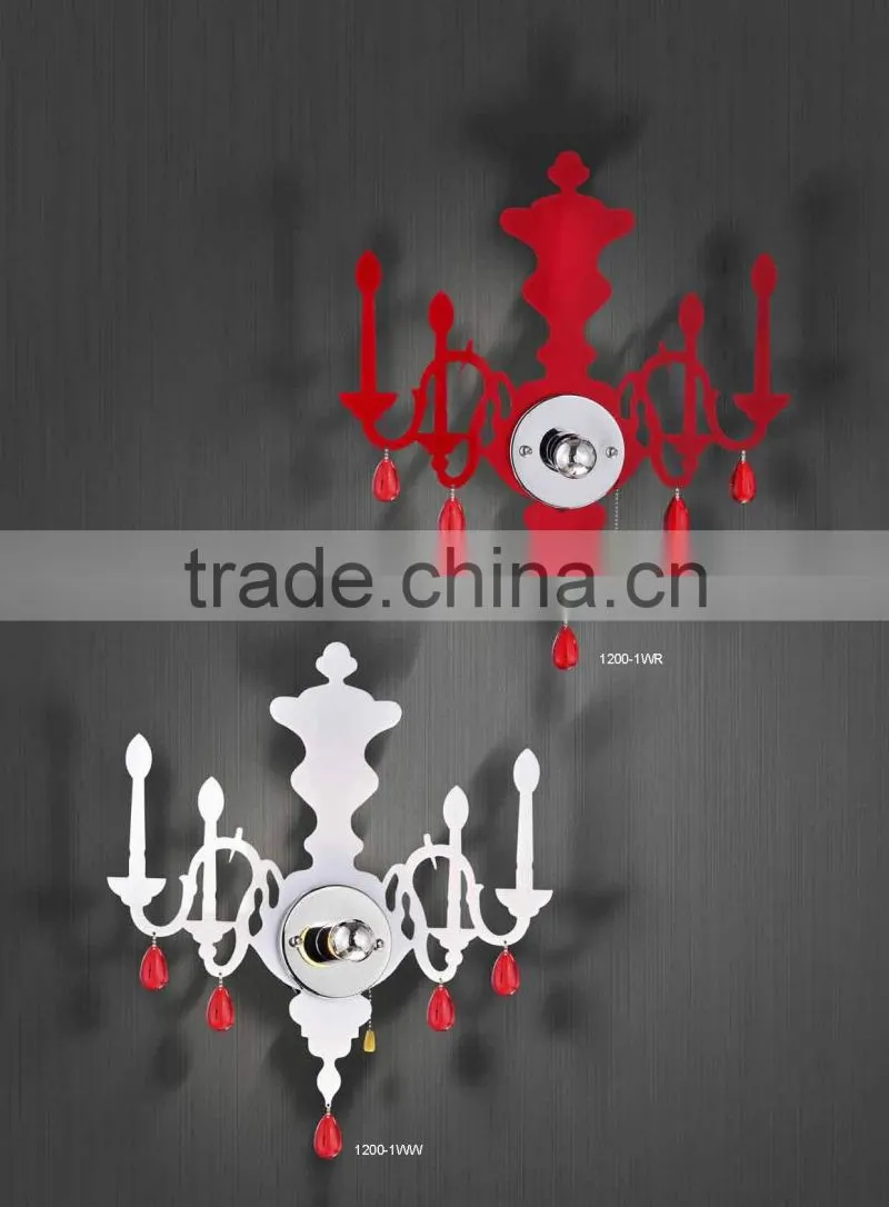 2014 newest approch 6 light G9 20W white wrought iron chandeliers lamp