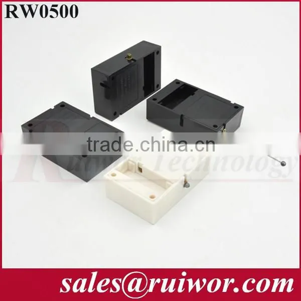 Pull box recoiler for retail Advertising Equipment display