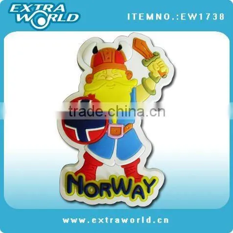 Cartoon cow soft rubber bookmarks