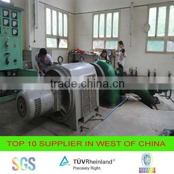 hydro generator pelton turbine for hydro power plant