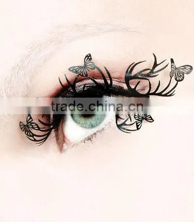 Fashion hot sell paper cut eyelashes false eyelash wholesale
