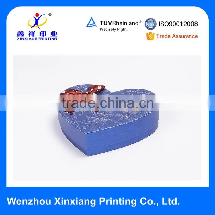 Luxury Heart Shape Birthday Gifts Chocolate Packaging Boxes