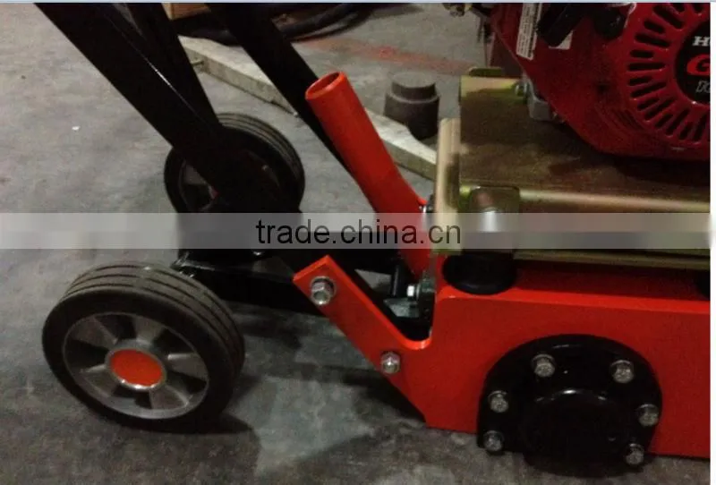 WKSC250 concrete scarifier,long service life,tungsten cutters,powered by GX160