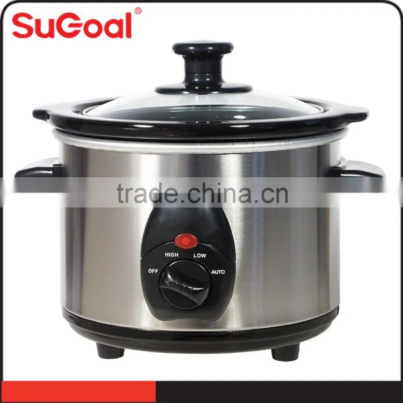 stainless steel slow cooker