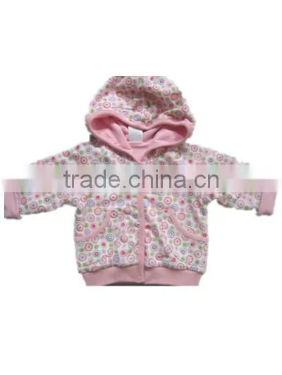 baby clothes wholesale price colourful dot girls coats baby clothes factory