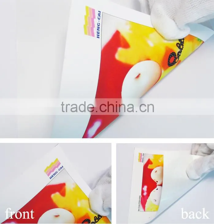 Latex certificated PP paper for HP large format