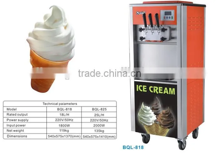 Digital display hard ice cream machine manufacturer