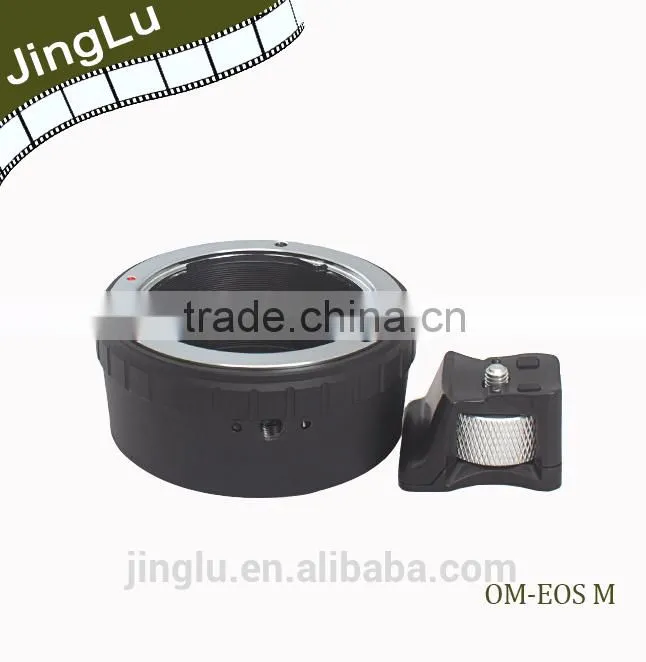 for Olympus OM Adapter to EOS (M) EF-M Mirrorless Camera OM-EOSM Adapter With Tripod