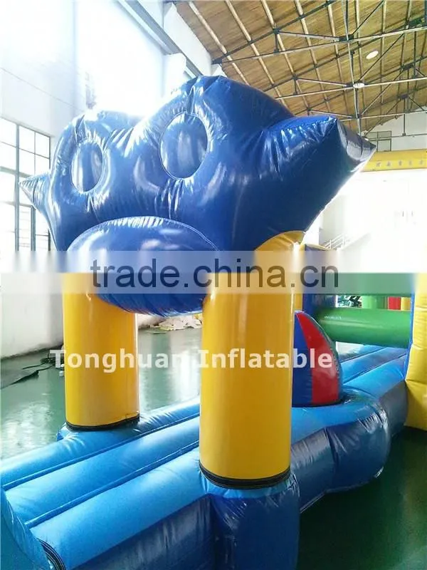 New style inflatable obstacle courses inflatable jumping mat