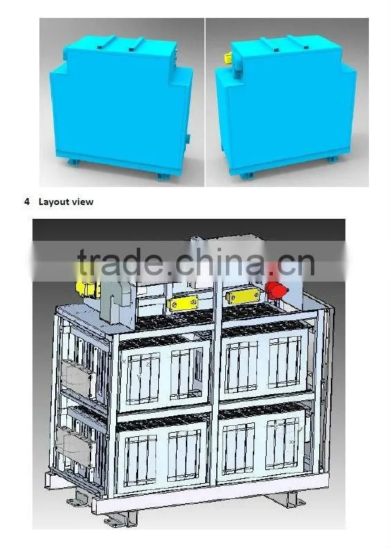 battery module for electric sanitation truck