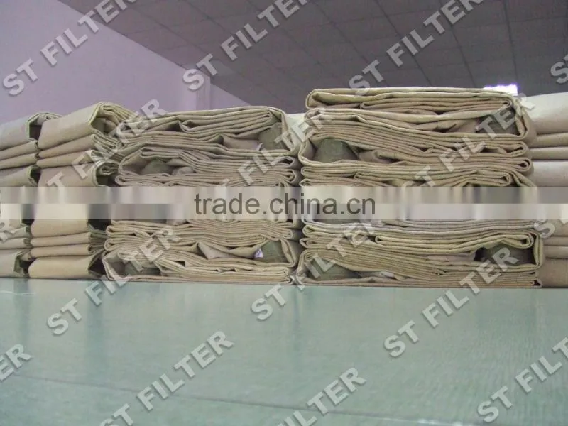 P84 with PTFE membrane filter bag