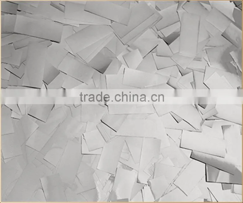 Hot tissue and metallic foil party diamond confetti paper