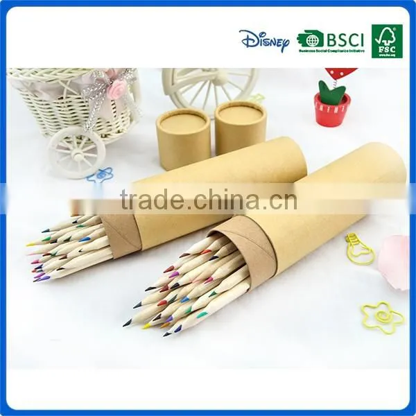 2016new factory design recycle material color pencil sets for gifts
