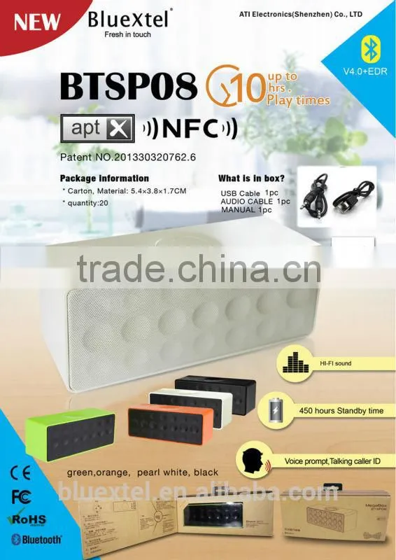 For iPhone/iPad/iPod Wireless mini bluetooth speaker NFC Wireless Speakers