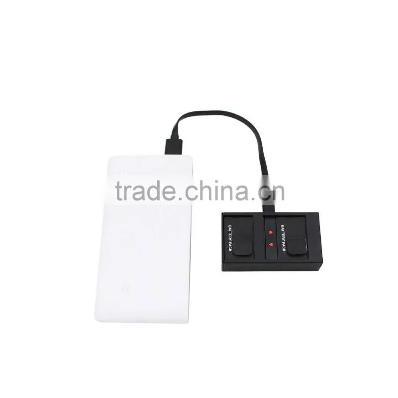 Dual Battery Charger with 2 pieces lithium batteries set for Xiaoyi Sport Camera