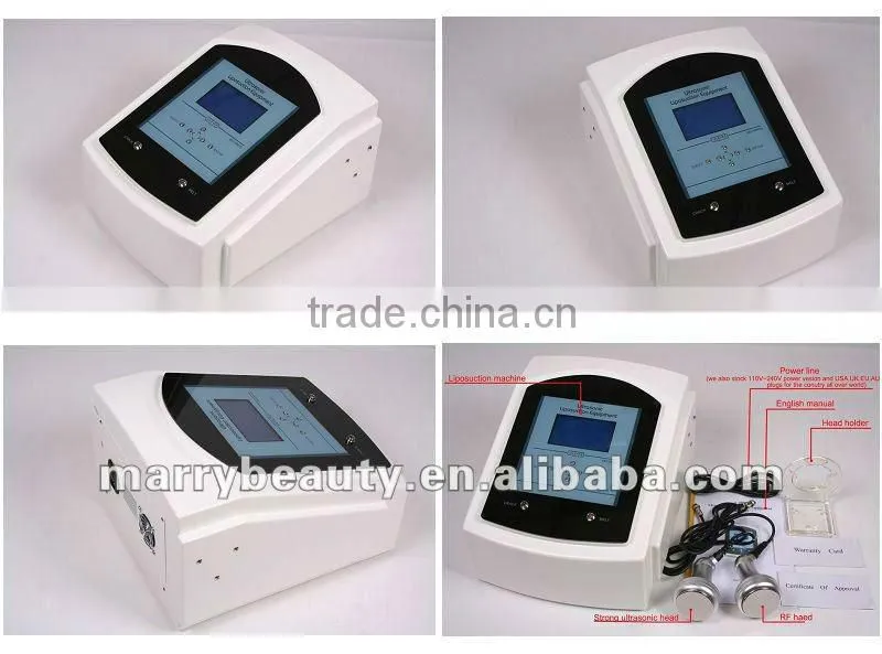 2016 long lasting effects ultrasonic liposuction slimming machine