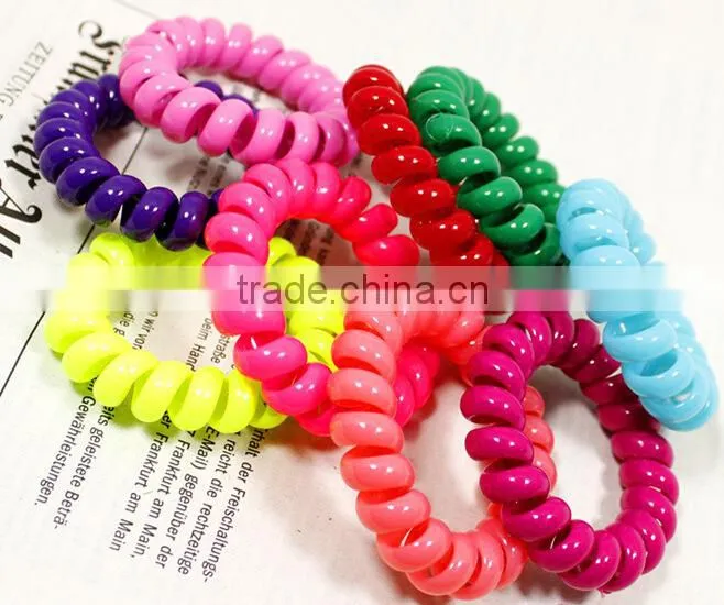 Traceless Fabric Telephone line Elastic Hair Ring