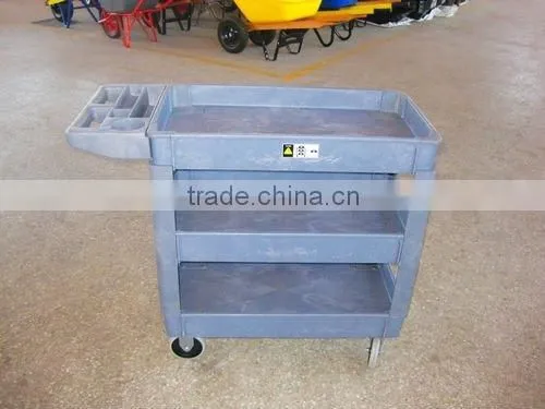 plastic service/tool cart
