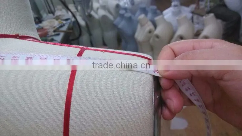 Half body female fitting mannequin half body dressform table mannequin