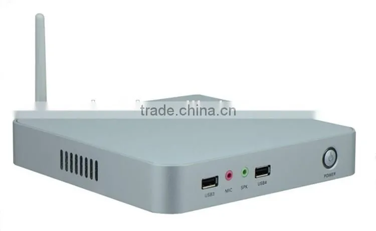 High Quality New Design Intel Celeron 1037u 1.8Ghz CPU Aluminum Htpc Chassis Oem