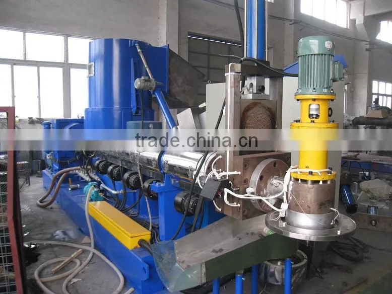 Underwater pelletizing line