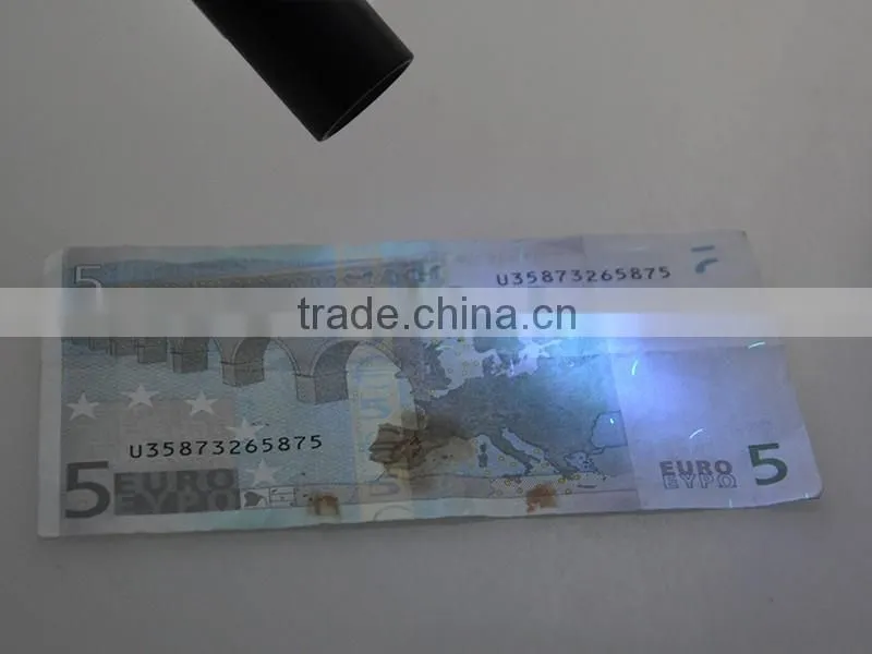 Purple Light 1W UV LED Flashlight for Money Detect Wholesale(365nm)