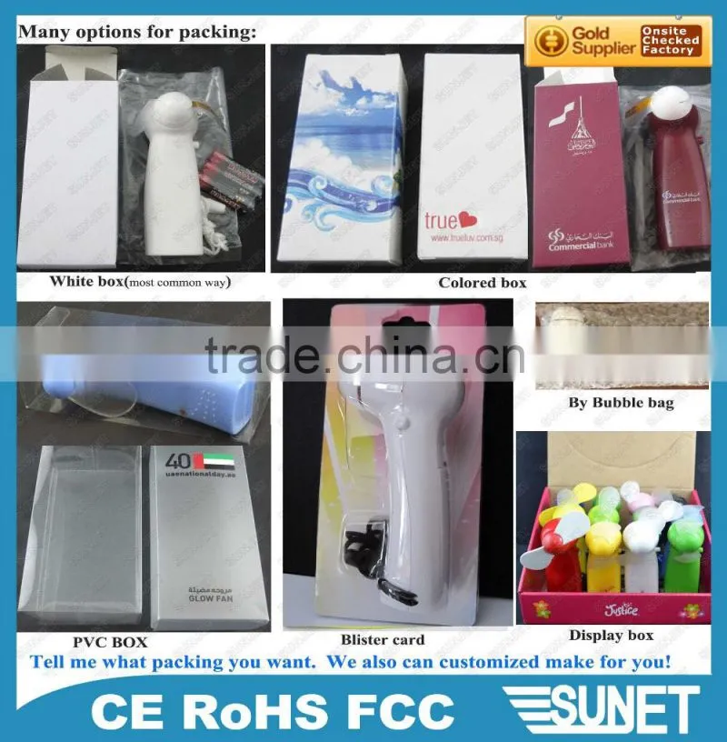 2016 new arrival hot ROHS hand fan led