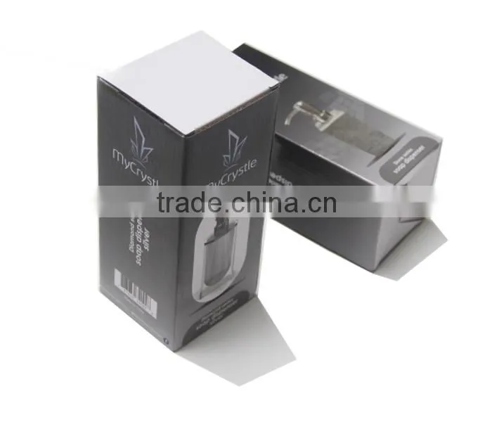 OEM design color die cut paper folding gift box