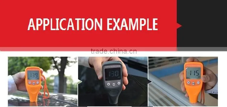 Dual use of FE and NFE coating thickness gauge with Max 20 store data