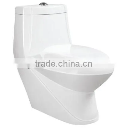 GCD9222-wash down big oulet hole one piece of toilet