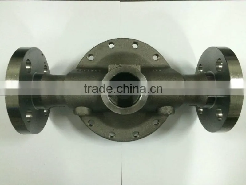 Cast steel valve body