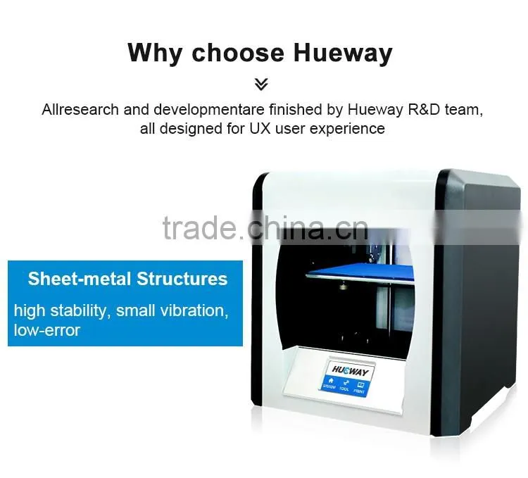 China 3D Printer Maunfacturer Build Size 210*210*330mm Printer 3D Equipment Printer 3D Machine