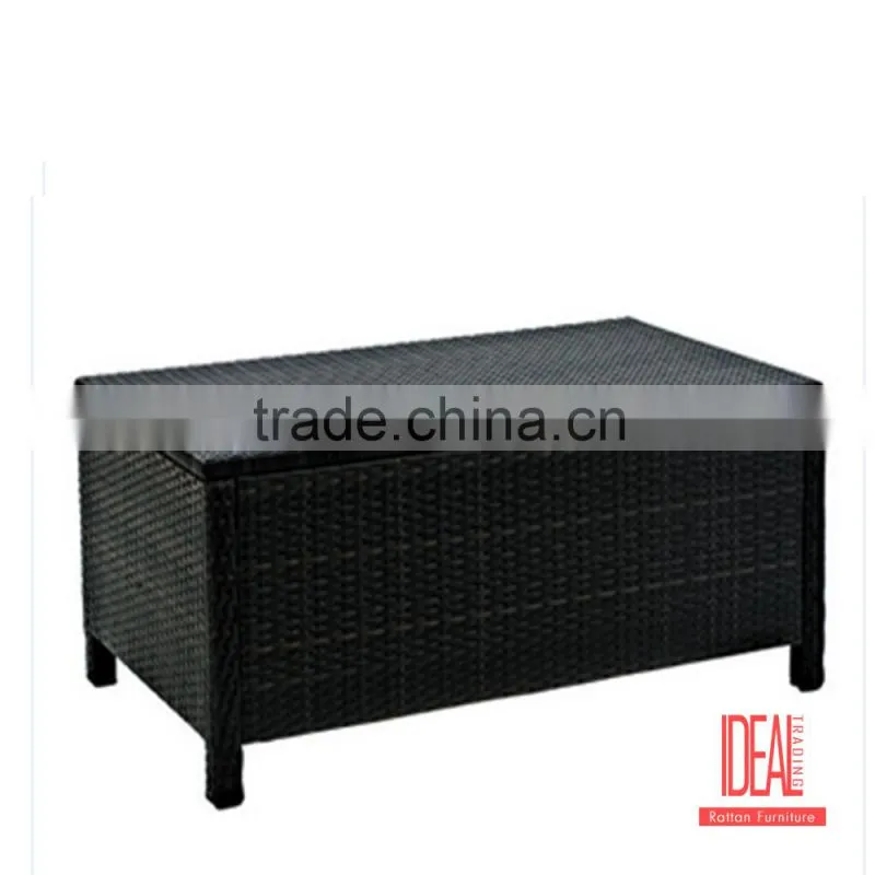 unique rattan elegant commercial or home furniture rectangular living room center table design