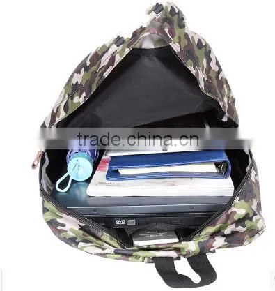 Multi-function Foldable camouflage Backpack Travelling Folded Bag
