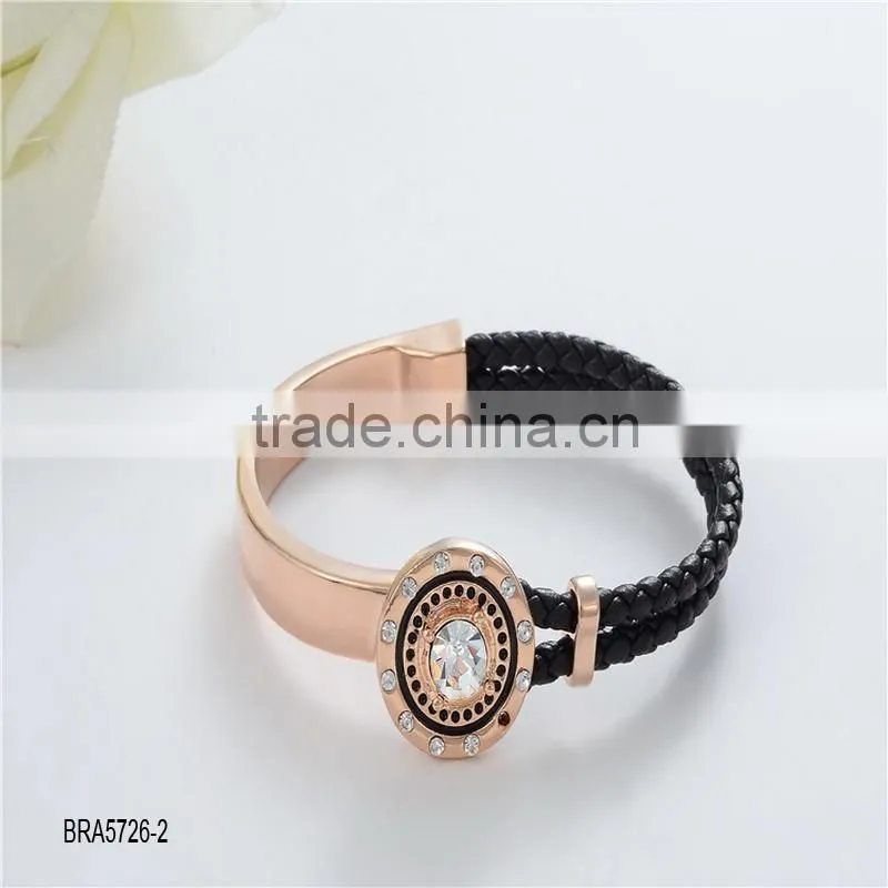 Alloy plating hollow diamond bracelet bangle