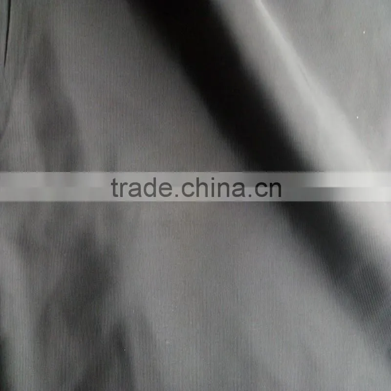 75D Black Technical Polyester Denier Twill Twisting Fabric For Lady Dress