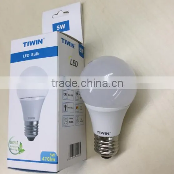 HIGH QUALITY 5700k E27 7W led E27 light bulb CE ROHS TUV&GS