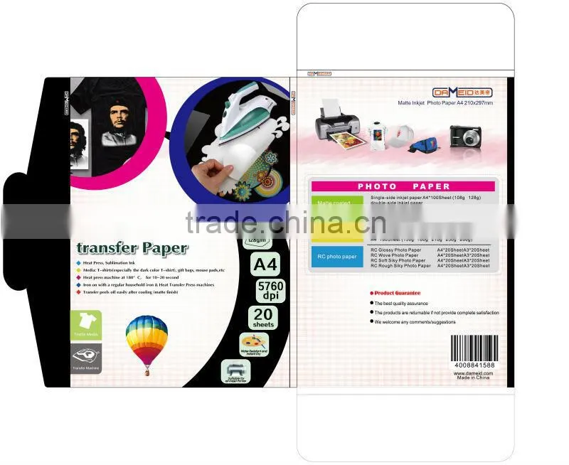 high quality mug sublimation/ceramic sublimation /dye sublimation paper with factory price