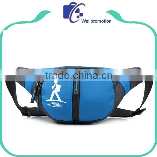 Water resistant men running sport waist bag